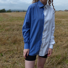 Load image into Gallery viewer, halfXhalf BlueWhite