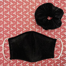 Load image into Gallery viewer, Glitter Velvet Scrunchie