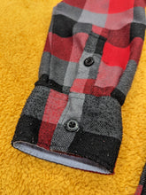 Load image into Gallery viewer, halfXhalf DenimRedCheck