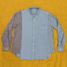 Load image into Gallery viewer, halfXhalf GinghamStripeDenim