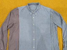 Load image into Gallery viewer, halfXhalf GinghamStripeDenim