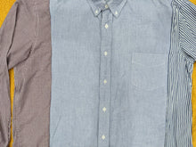 Load image into Gallery viewer, halfXhalf GinghamStripeDenim