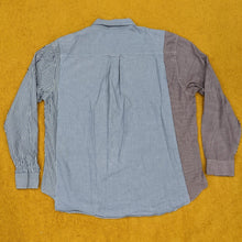 Load image into Gallery viewer, halfXhalf GinghamStripeDenim