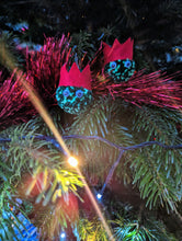 Load image into Gallery viewer, Christmas Brussel Sprout Pom Pom Earrings