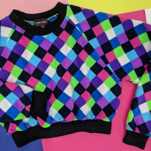 Load image into Gallery viewer, Harlie-quin Cropped Jumper