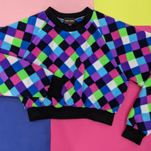 Load image into Gallery viewer, Harlie-quin Cropped Jumper