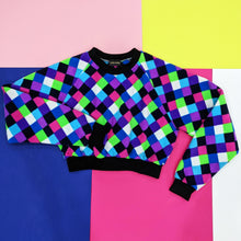 Load image into Gallery viewer, Harlie-quin Cropped Jumper
