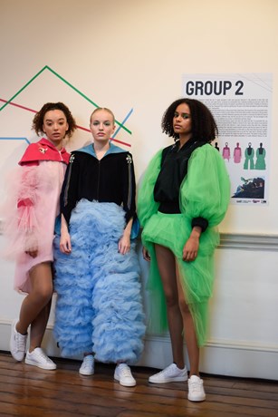 Somerset House hosts The Powerpuff Girls fashion showcase as part of London Fashion Week
