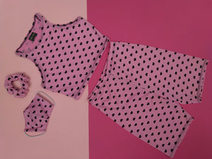 Love Me Co-ord crop top