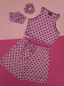 Love Me Co-ord crop top
