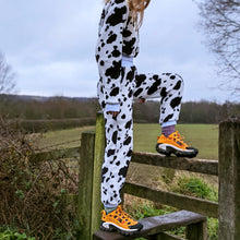 Load image into Gallery viewer, Fluffy Cow Print Joggers
