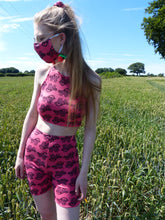 Load image into Gallery viewer, Cheeky Monkey Co-ord crop top
