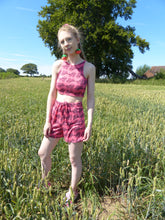 Load image into Gallery viewer, Cheeky Monkey Co-ord crop top

